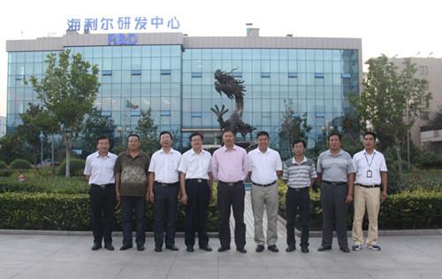 國(guó)家森防總站黨委書(shū)記李青松一行來(lái)海利爾調(diào)研