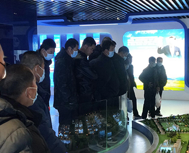 壽光中農(nóng)三陽(yáng)栗健核心客戶到集團(tuán)參觀學(xué)習(xí)