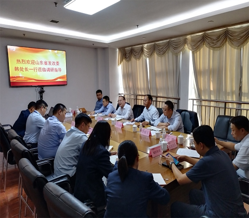 省發(fā)改委就業(yè)處韓曉林處長(zhǎng)一行到海利爾調(diào)研